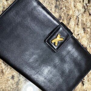 "By Paloma Picasso" ALL LEATHER Made ITALY Wallet - CC Holders Change Purse Bill